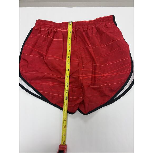 Nike Dri-FIT Tempo Shorts M Red White Black Trim Running Athletic Wear - Picture 8 of 8
